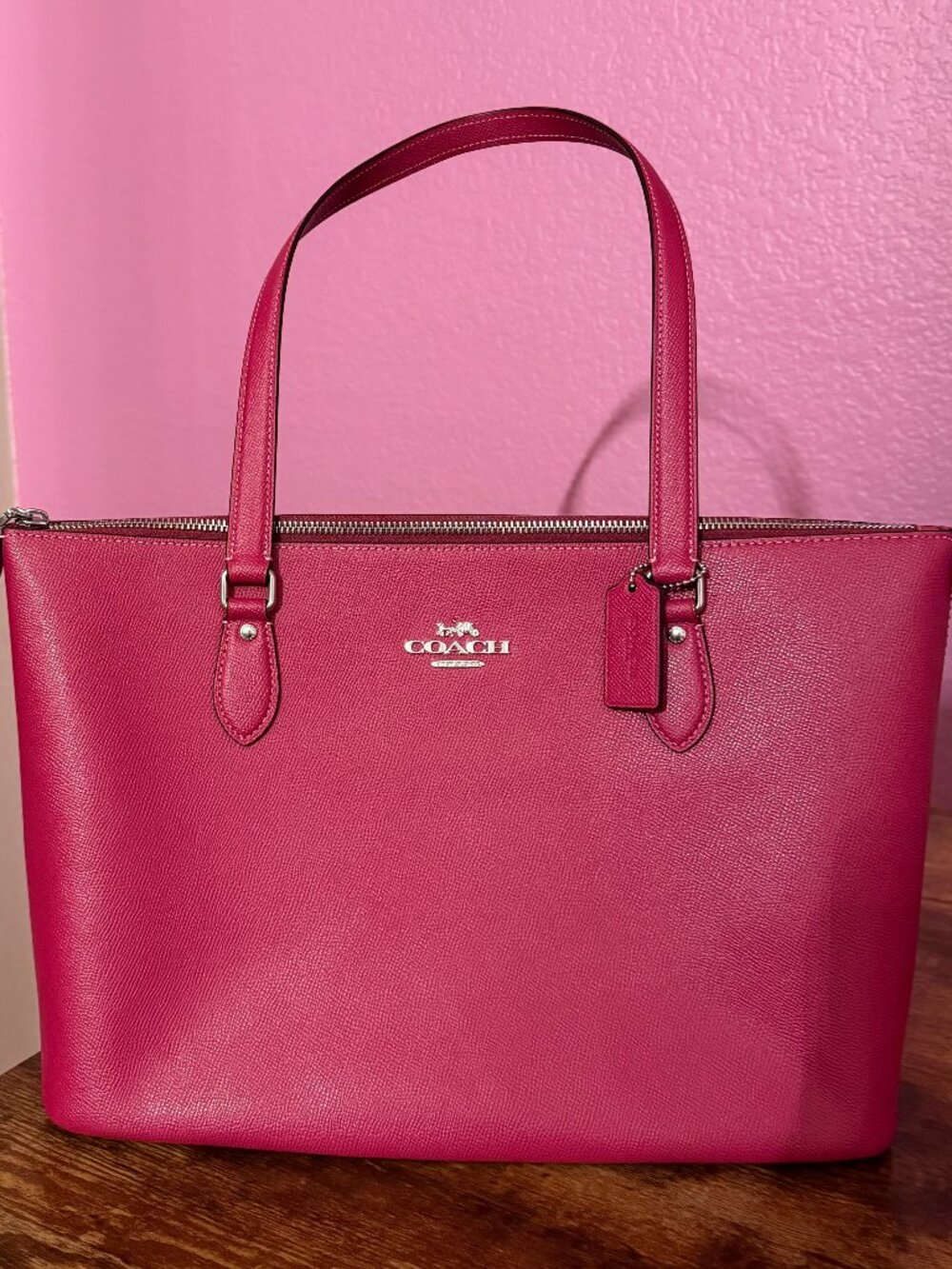 Brand New - Never Use - Pink Coach Gallery Tote